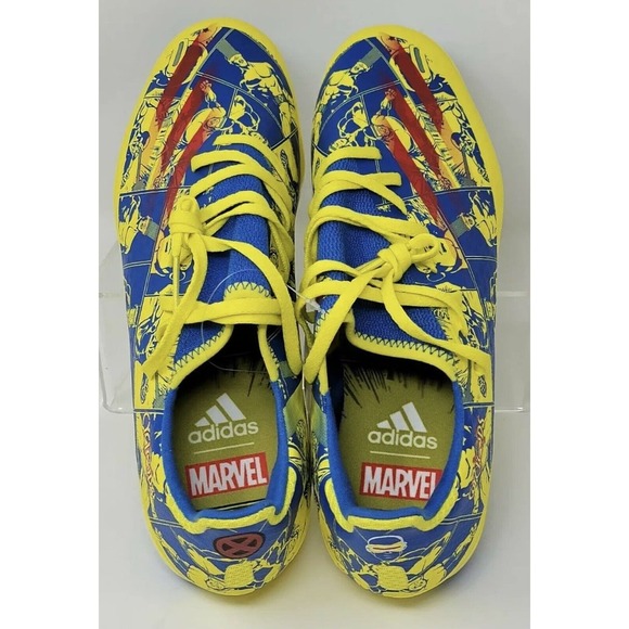 adidas x Cyclops Marvel Soccer Cleats X GHOSTED MG GZ7558 Mens 9 NEW - Picture 4 of 13